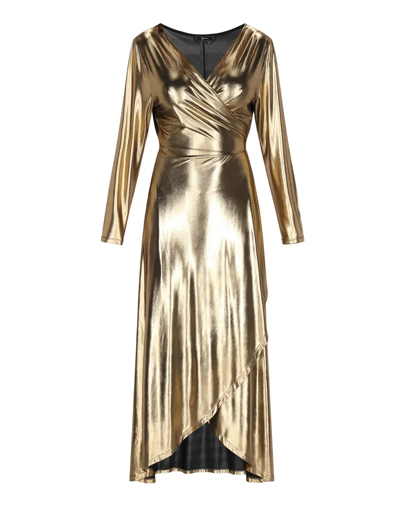 FAINA Kleid Frauen Gold Gold
