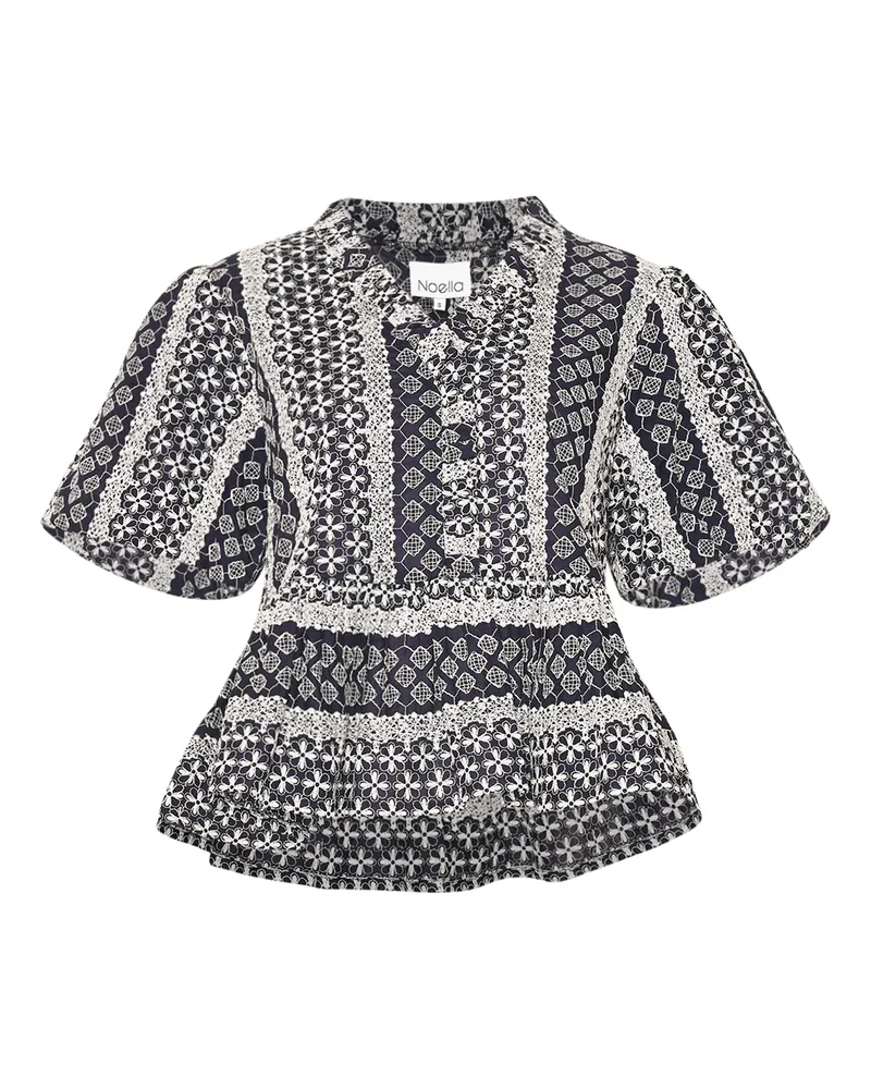 NOELLA Bluse Lorraine - Marineblau Marineblau