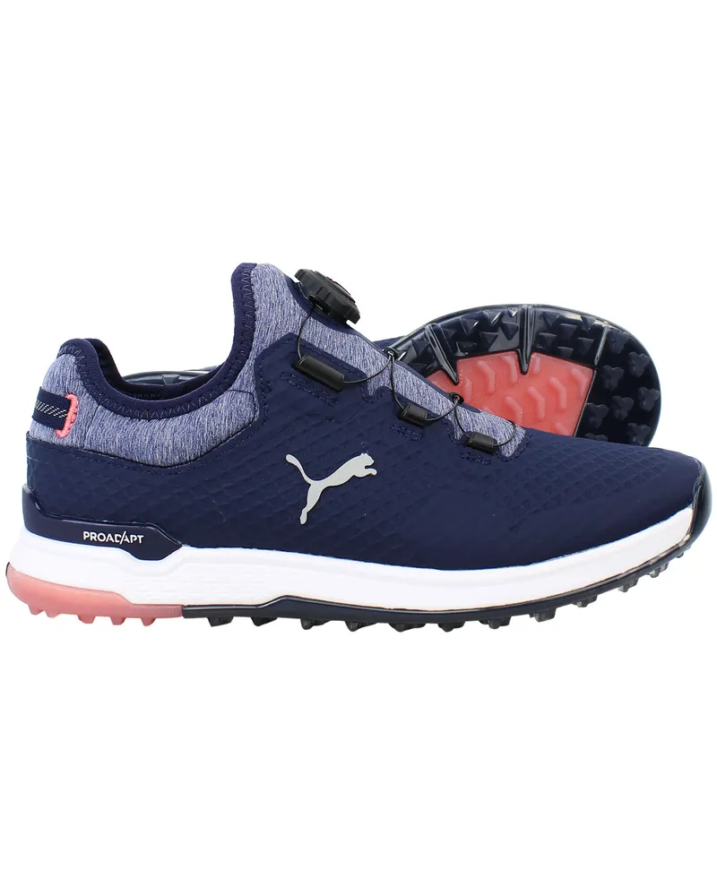 Puma ProAdapt AlphaCat Damen Marineblaue Golfschuhe Marineblau