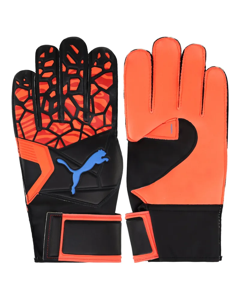Puma Future Grip 19.4 Herren Rot/Schwarz Torwarthandschuhe Schwarz
