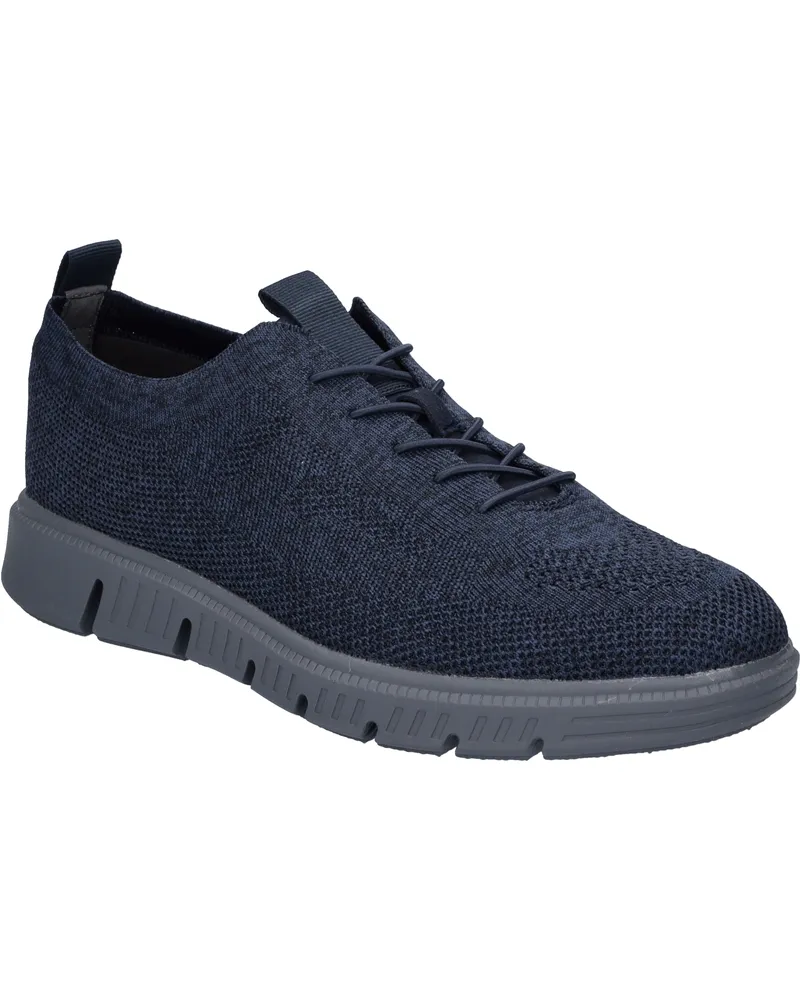 Josef Seibel Herren Sneaker Falko gestrickt 23 in Blau Blau