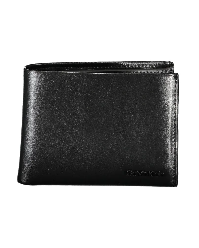 Calvin Klein Lederbörse Bifold K50k504236 Schwarz