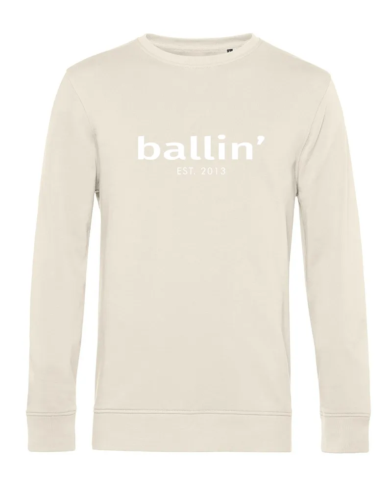 Ballin Basic Sweater von  Est. 2013 in der farbe Beige und in größe M Beige