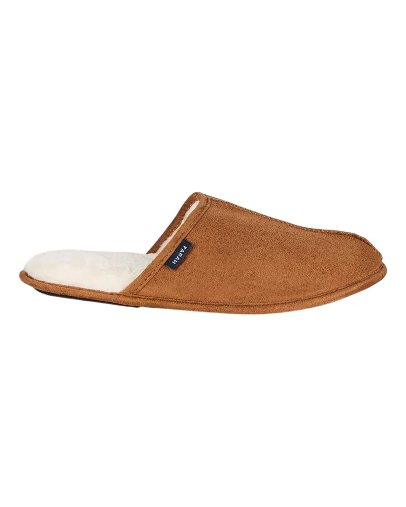 Farah 1920 Ahlers" Pantoffeln für Herren (Hellbraun Cognac