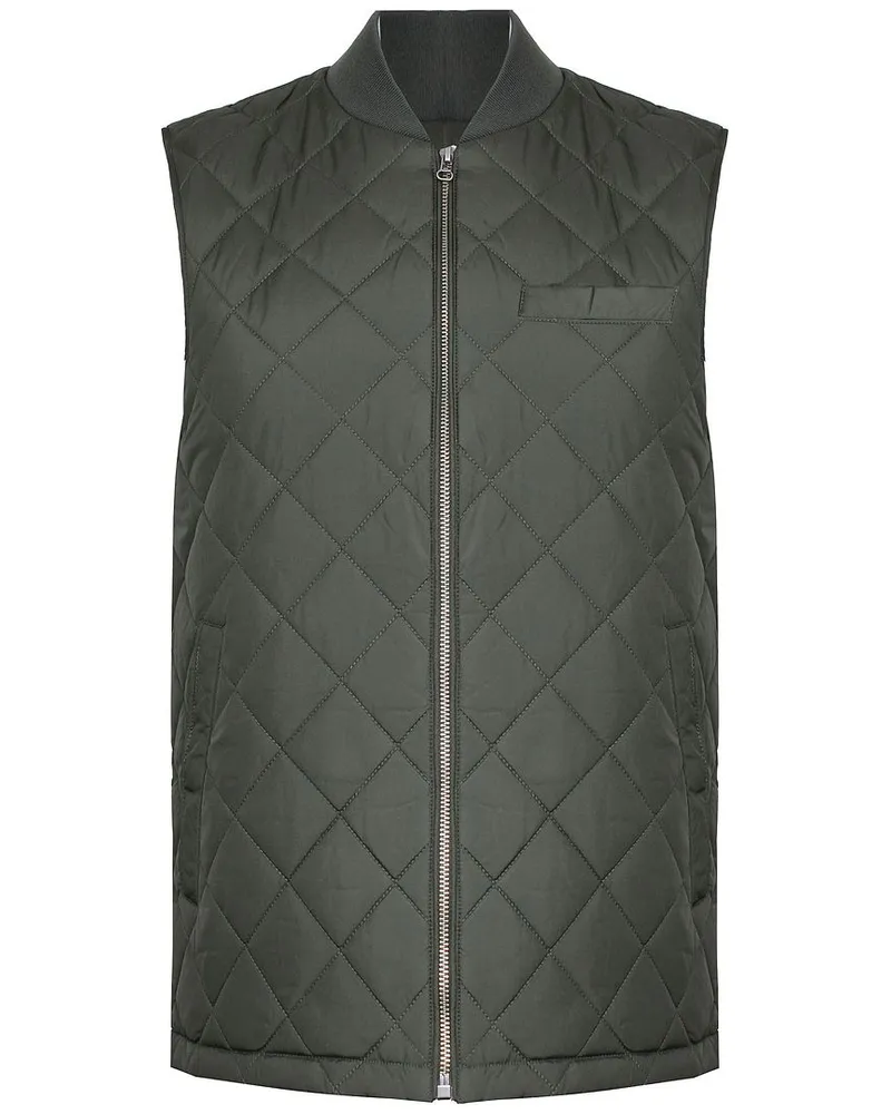 Hackett Modulare Herren Olive Gilet Oliv