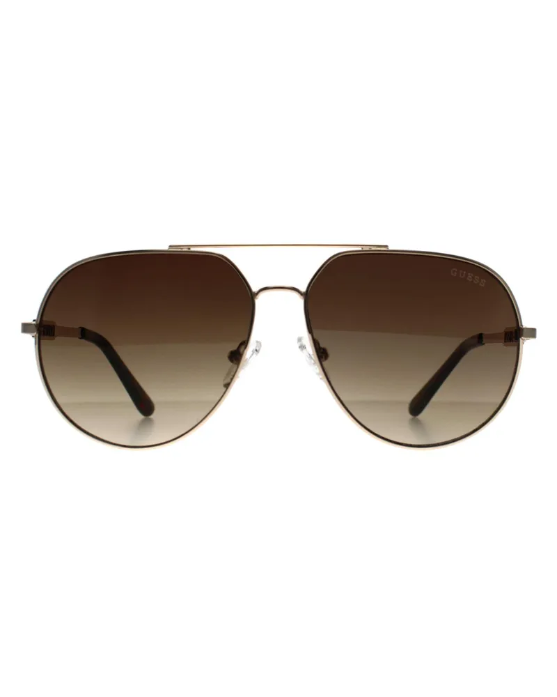 Guess GF6195 32F goldbraune Sonnenbrille Gold