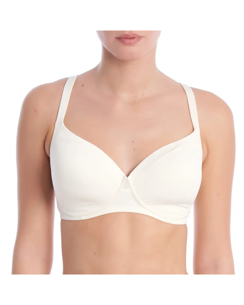 DIM Schaumstoff D0A75 Bügelfreier BH für Frauen Beige