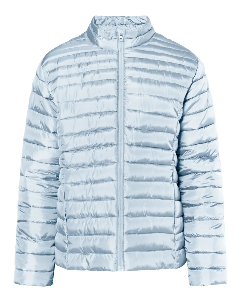 My Mo Leichte Steppjacke Herren Eisblau Hellblau
