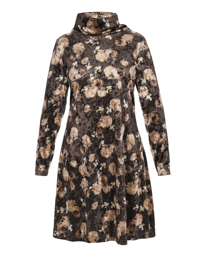 Usha Kleid Frauen braun mehrfarbig Mehrfarbig