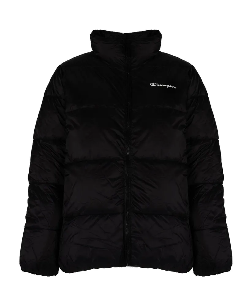 Champion Jacke Down Jacket Damen schwarz Schwarz