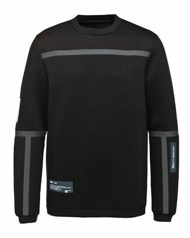 Puma x UEG Langarm Crew Hals schwarz graue Herren Pullover 571717 Schwarz Grau