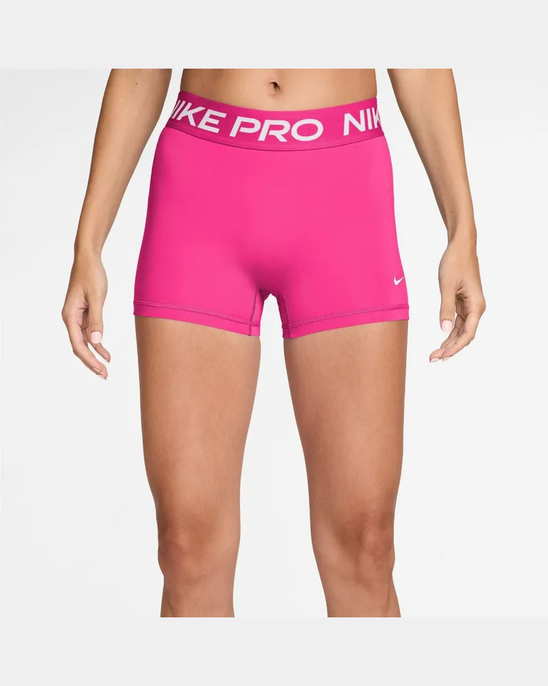 Nike Pro" Kompressions-Shorts für Damen (Hyperrosa Neon