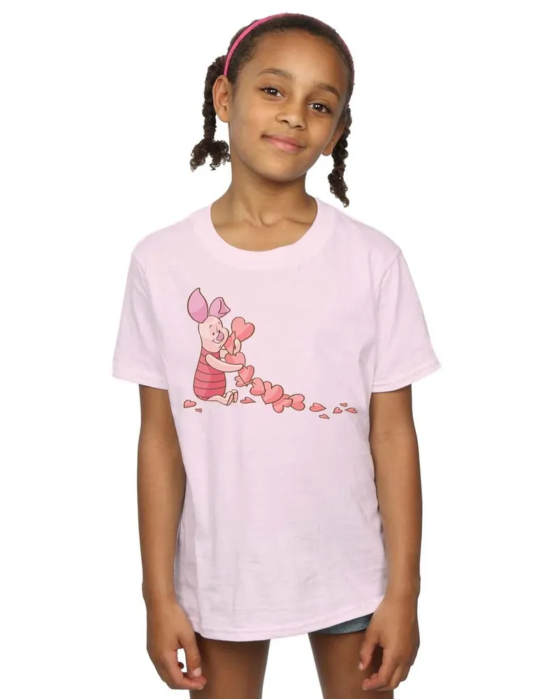 Disney Chain Of Hearts" T-Shirt für Mädchen (Pink Rosa