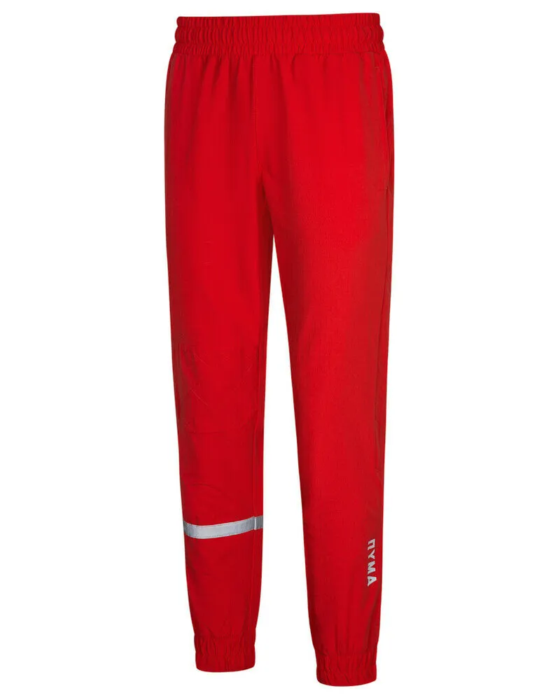 Puma X Outlaw Moskau Herren Track Hosen Casual Lounge Joggers 576873 12 Rot