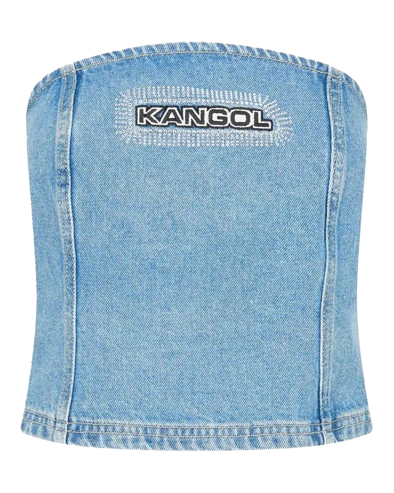 Kangol Tube-Top für Damen, Bandeau, Denim (Blau Blau