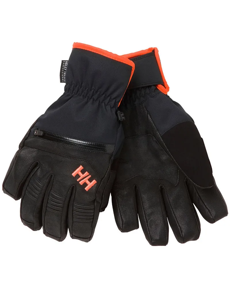 Helly Hansen Herren Alpha Warm HT Verstärkte Winter Ski-Handschuhe Schwarz