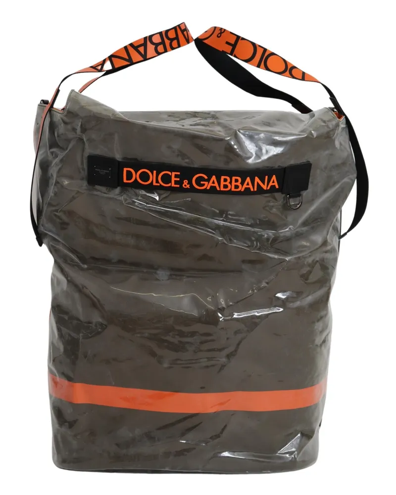 Dolce & Gabbana coton hommes gros tissu tissu shopping fourre-tout pour hommes Schwarz