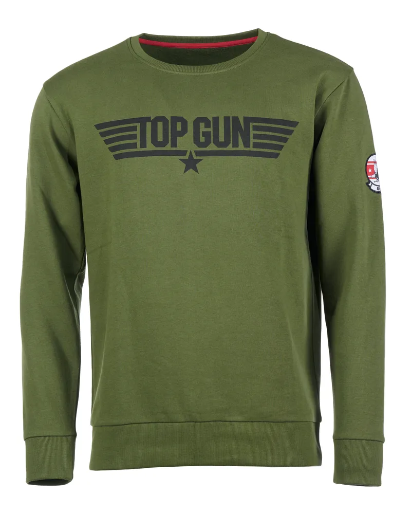 Top Gun Sweatshirt PP201019 Oliv
