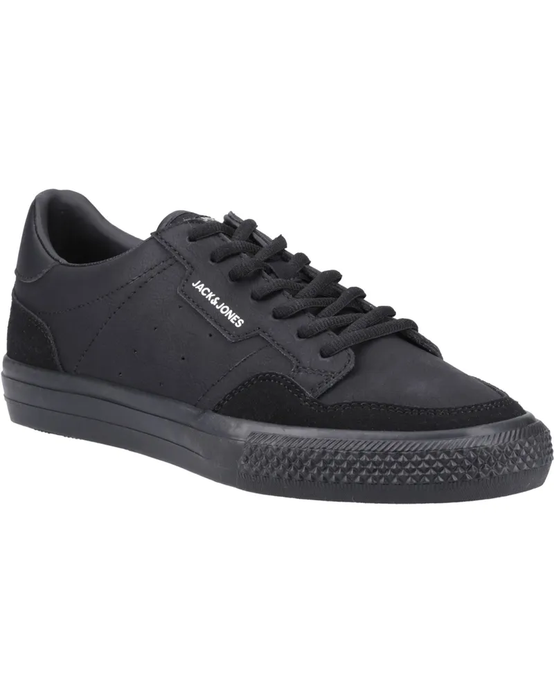 Jack & Jones Modern Special Polyurethan Turnschuhe, Herren - Schwarz Schwarz