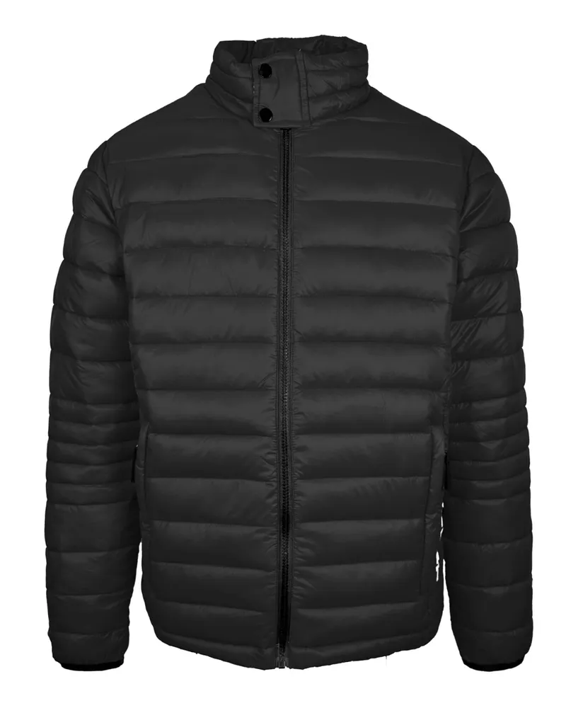Philipp Plein Einfache Gepolsterte Schwarze Jacke Schwarz