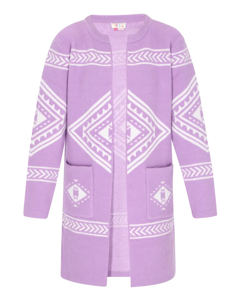 IZIA Strickjacke - Lila Lila