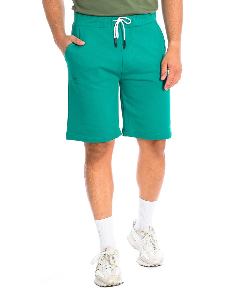 La Martina TMB003-FP221 Sport-Shorts für Männer Grün
