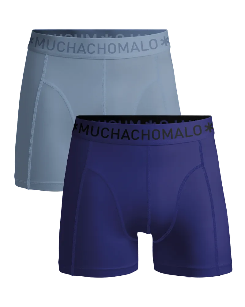 Muchachomalo Herren Boxershorts – 2er-Pack – Herren Unterhosen Mehrfarbig