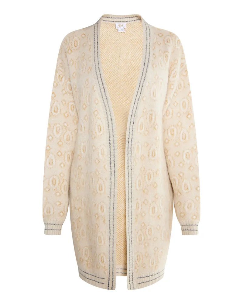 Usha Strickcardigan Damen Beige Mehrfarbig Beige