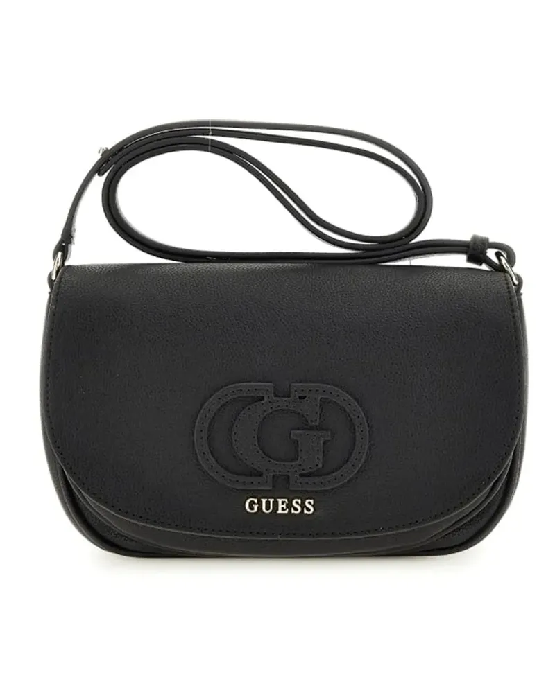Guess Signature Damen-Schultertasche Schwarz