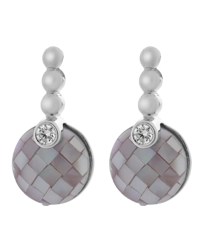 Orphelia Vera' Tropfenohrringe aus 925er Sterlingsilber für Damen - Silber ZO-7231 Silber