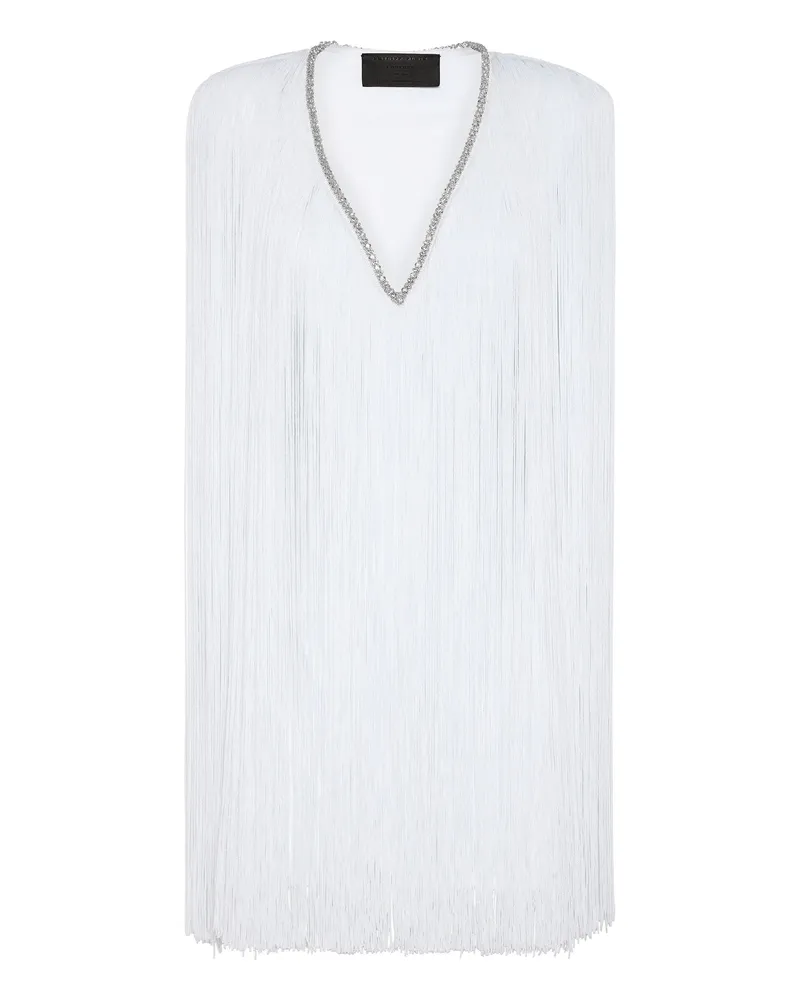 Philipp Plein Minikleid Weiß