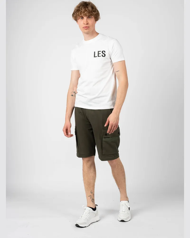 Les Hommes T-shirt Herren Weiß Weiß