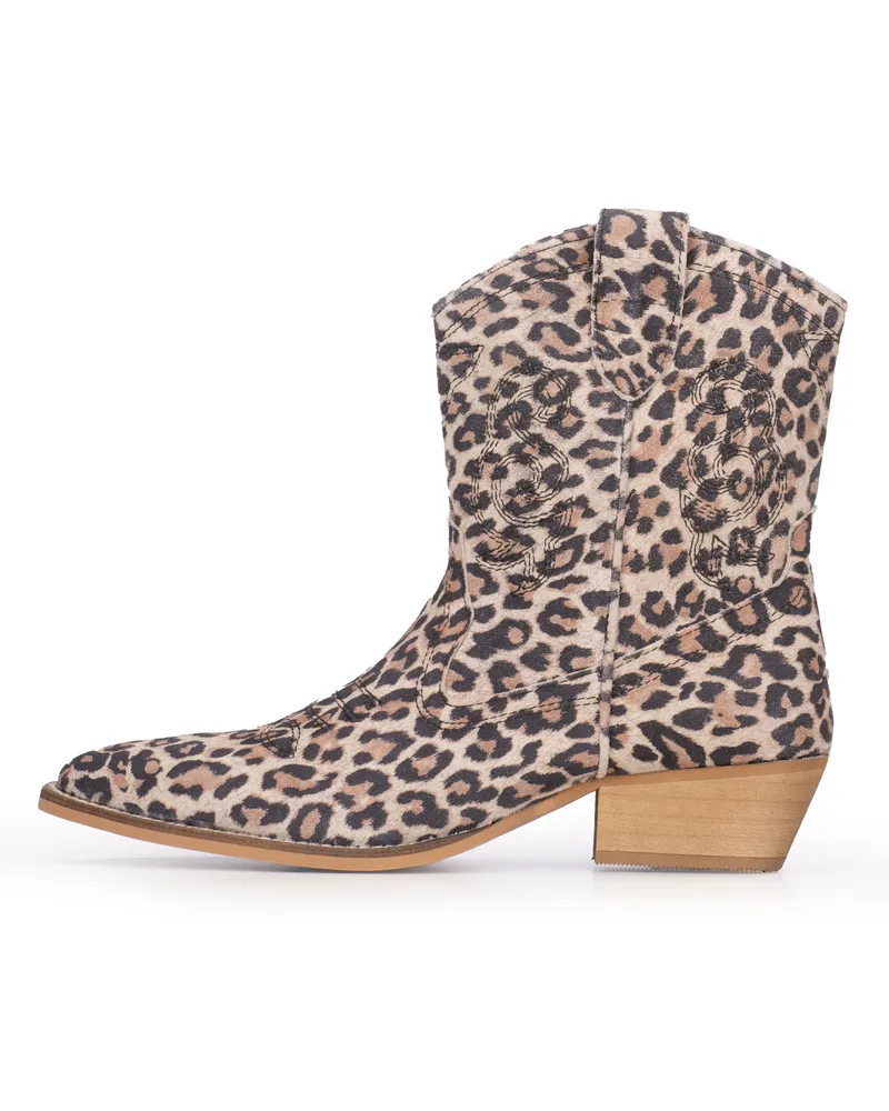 PS Poelman MOCO Damen-Stiefeletten Braun