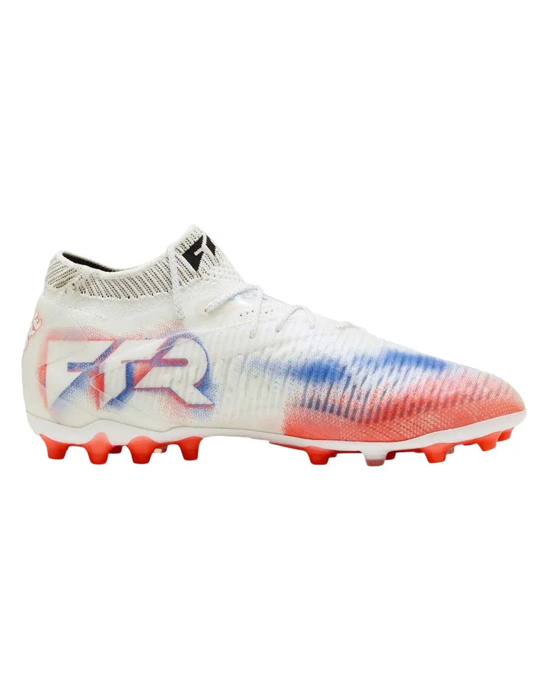 Puma Future 8" Fußballschuhe mit festem Boden für Herren (Puma Weiß Weiß