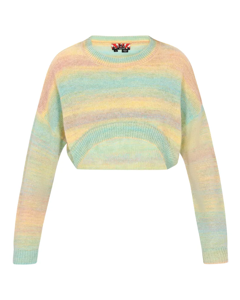 My Mo Pullover Frauen gelb mehrfarbig Mehrfarbig