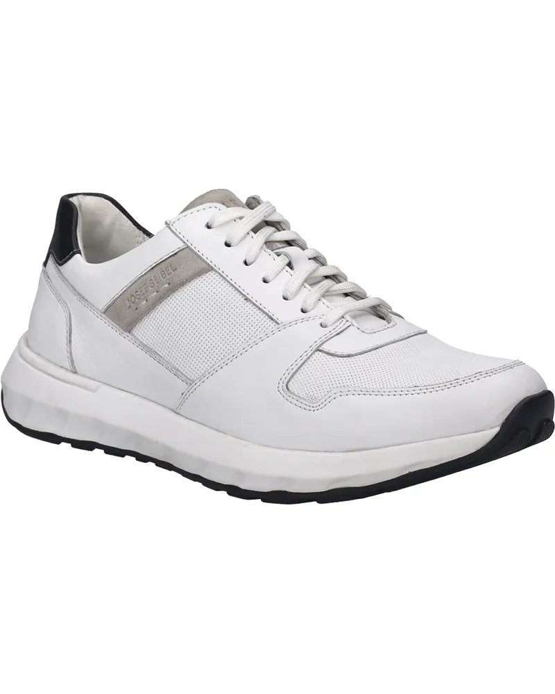 Josef Seibel Herren Sneaker Cameron 10 in weiss-schwarz Weiß