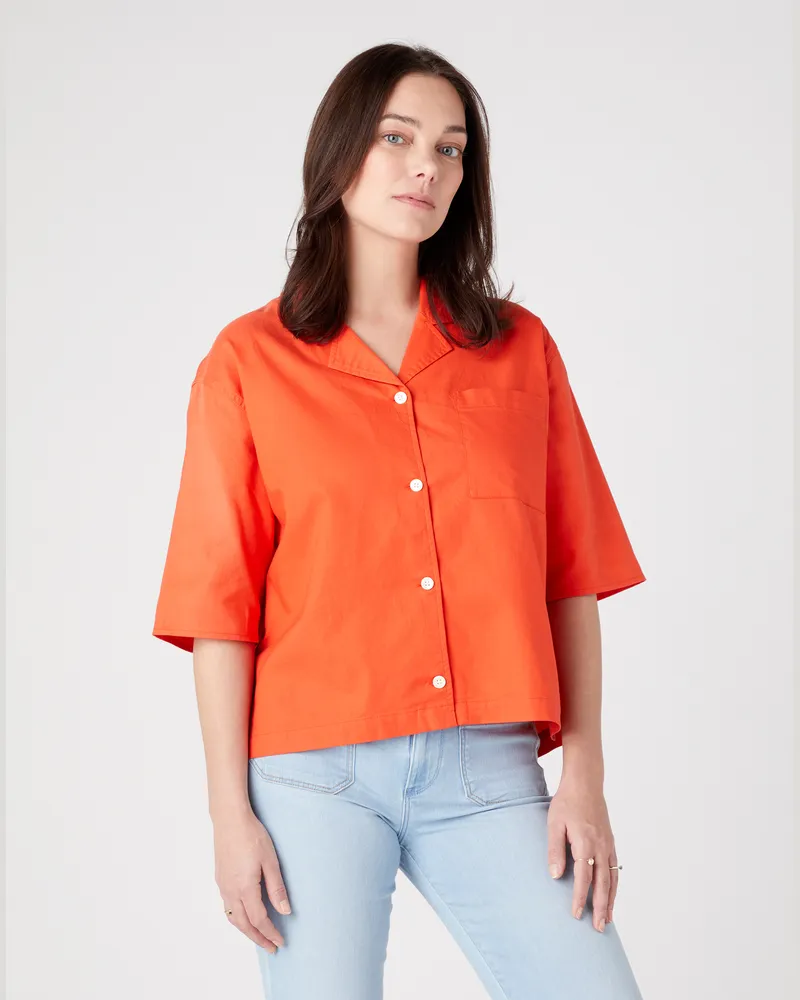 Wrangler BLOUSE ORANGE Orange