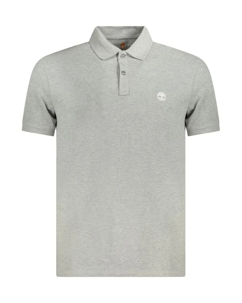 Timberland Klassisches Polo-Shirt mit kurzen Ärmeln Grau