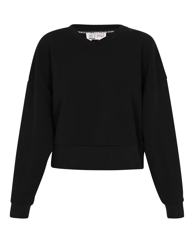 My Mo Sweatshirt Frauen Schwarz Schwarz