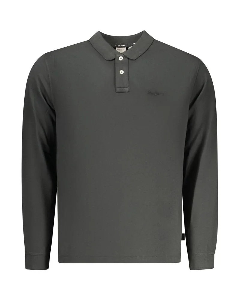 Pepe Jeans Baumwoll-Poloshirt für Herren - Schwarz Schwarz