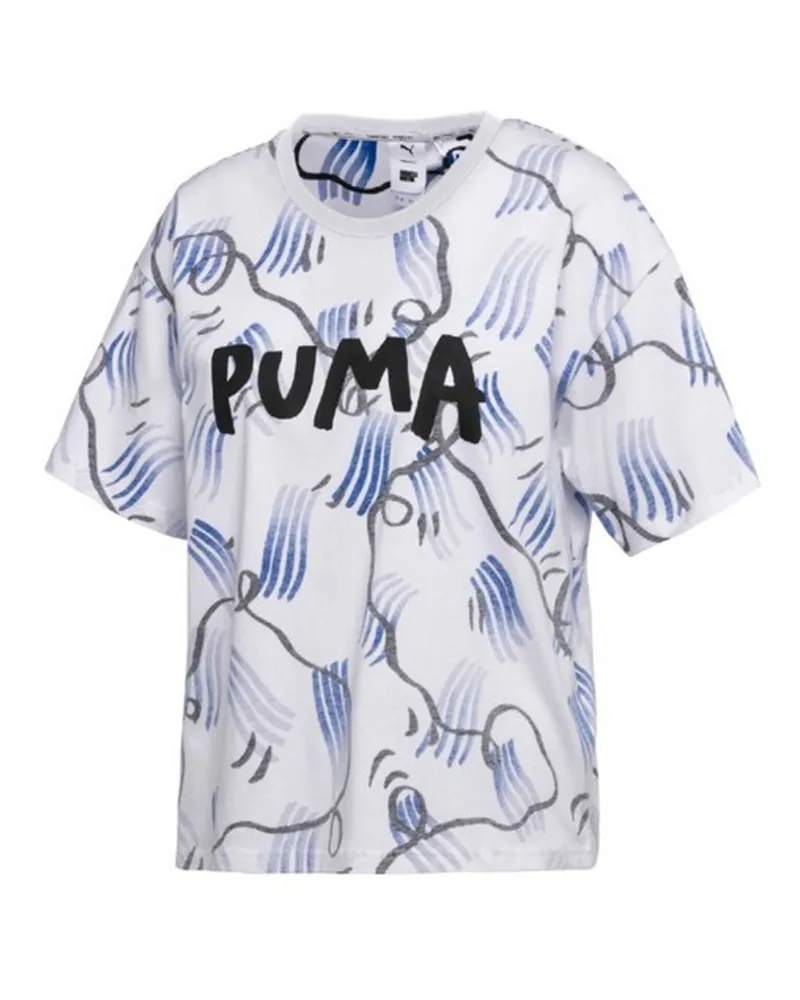 Puma x Shantell Martin Damen AOP T-Shirt Mehrfarbig