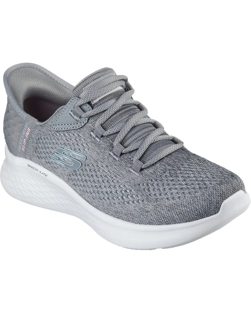 Skechers Skech-Lite Pro Natural Textile Damen Sneaker in Grau/Multi Grau