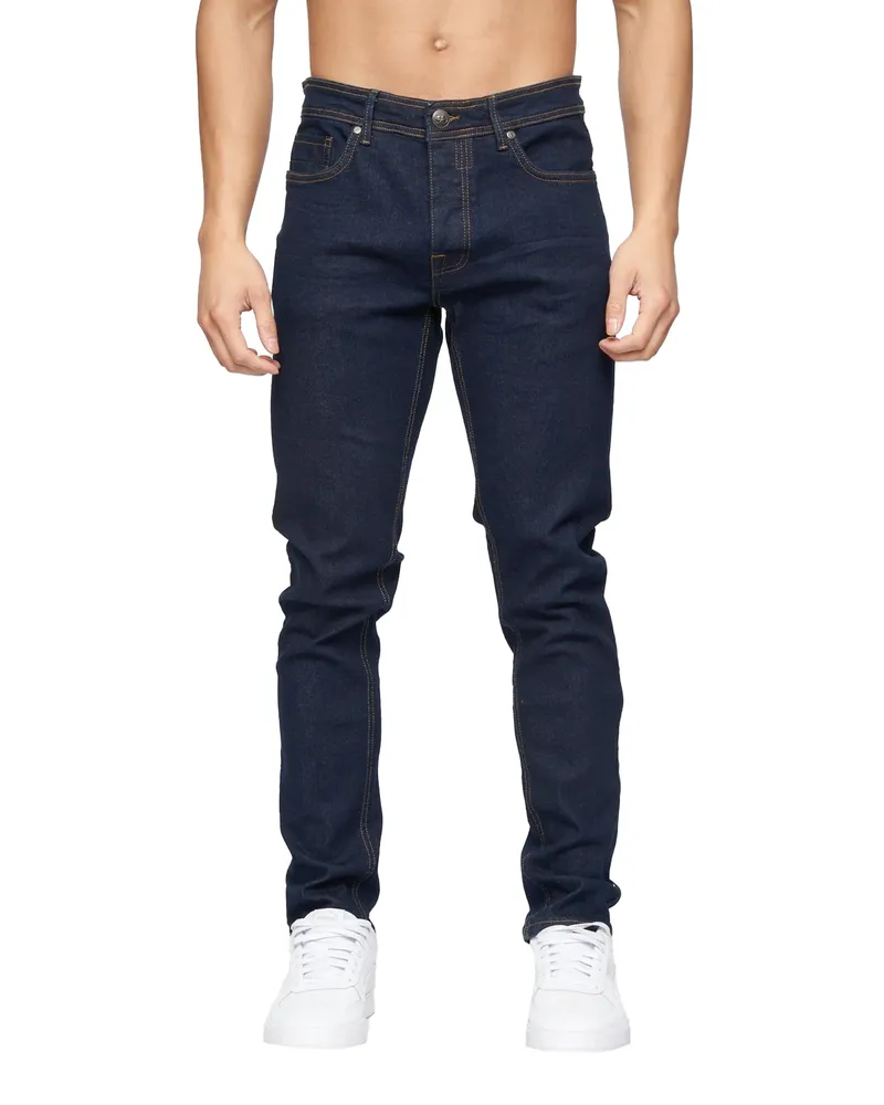 CrossHatch Buraca" Jeans für Herren (Indigoblau Lila