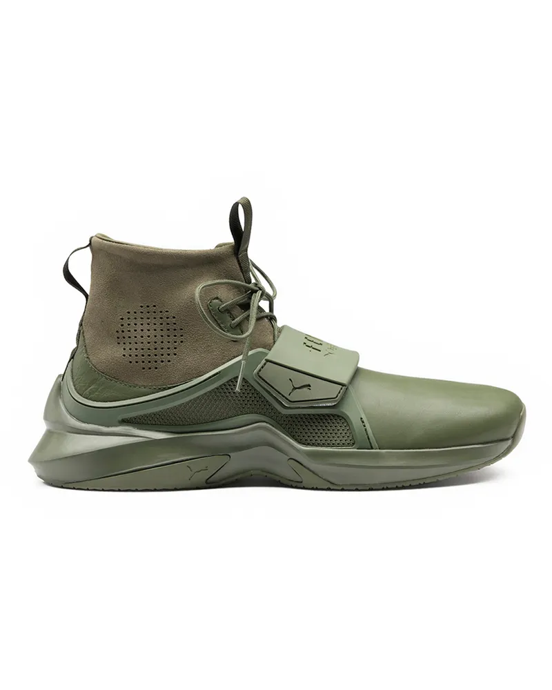 Puma x Rihanna Fenty Damen Green Hi Trainer Grün