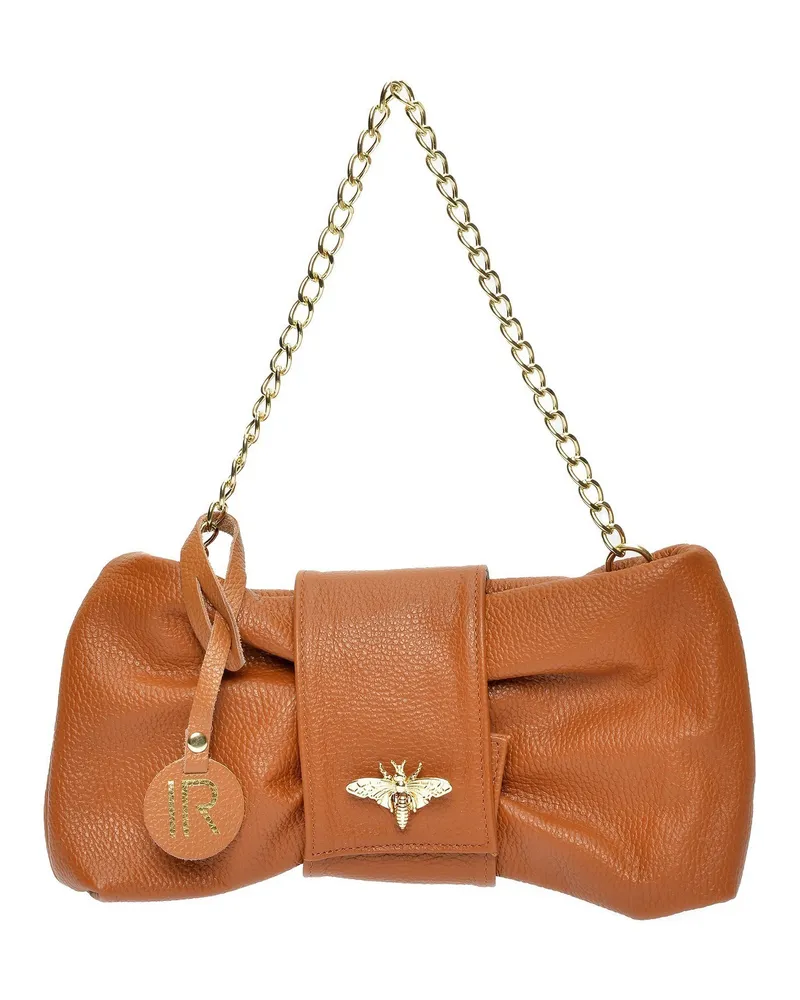 Isabella Rhea COGNAC Rindsledertasche Braun