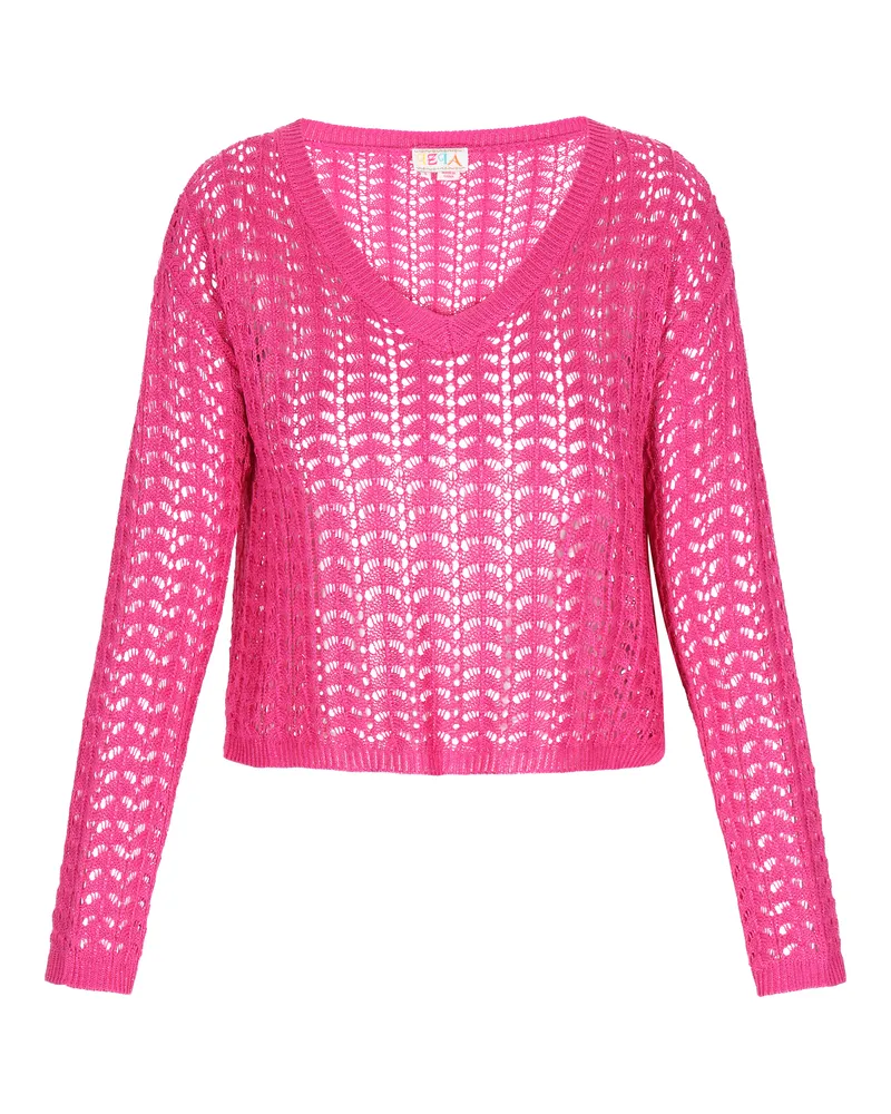 IZIA Pullover Frauen Fuchsie Fuchsia
