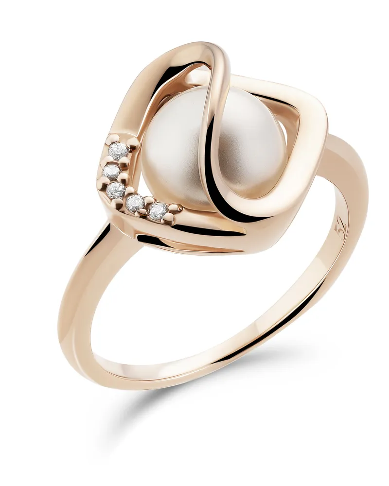 Orphelia Damen-Ring Sterling-Silber 925, Rosé ZR-7471/RG Rosé