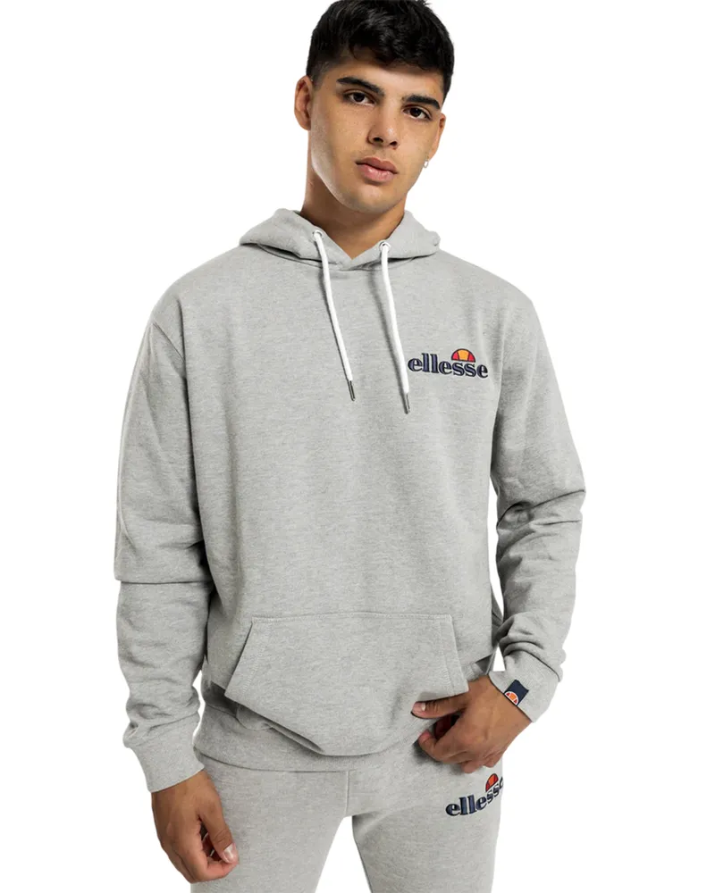 Ellesse Kapuzenpullover für Herren (Grau meliert Grau