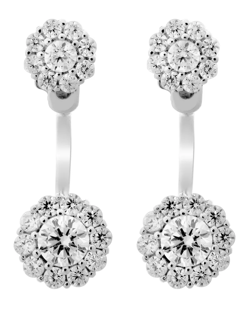 Orphelia Victoria' Ohrstecker für Damen aus 925er Sterlingsilber - Silber ZO-7222 Silber