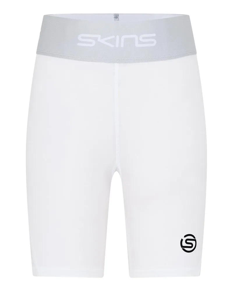 Skins Series-1" Kompressions-Shorts für Damen (Weiß Weiß